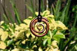 The Golden Wave Forged Copper Pendant Charms & Pendants Gift