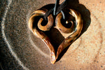 Copper Heart Pendant Charms & Pendants Gift