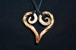 Copper Heart Pendant Charms & Pendants Gift