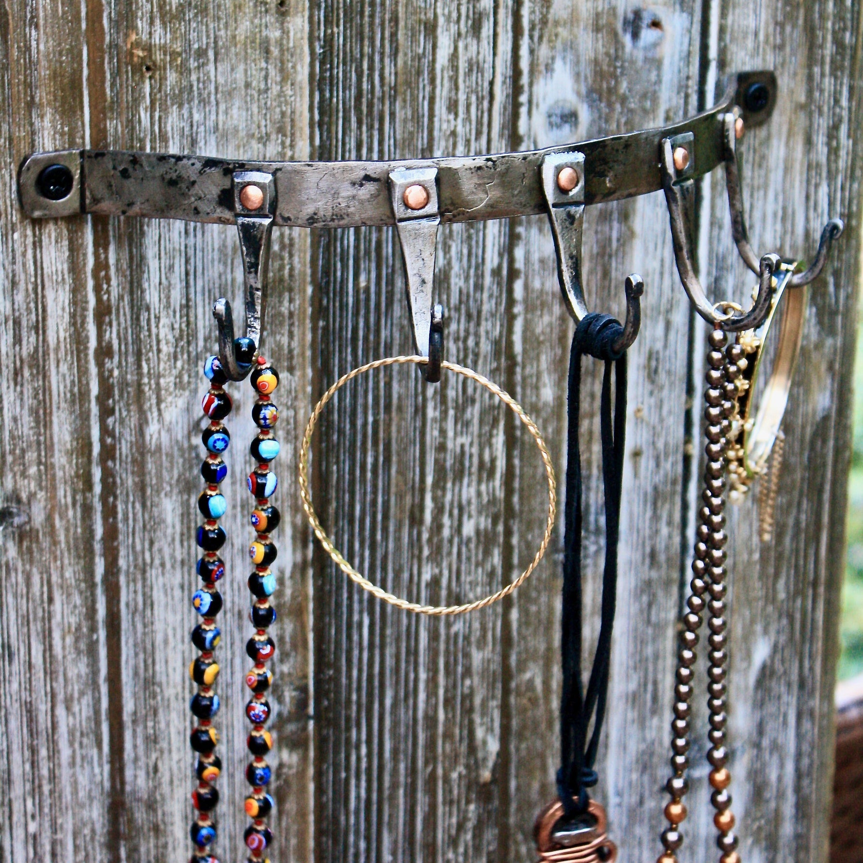 forged wall key holder Storage Hooks & Racks Hooks