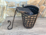Antique Bronze Fireplace Bucket and Shovel Set Fireplace Tools