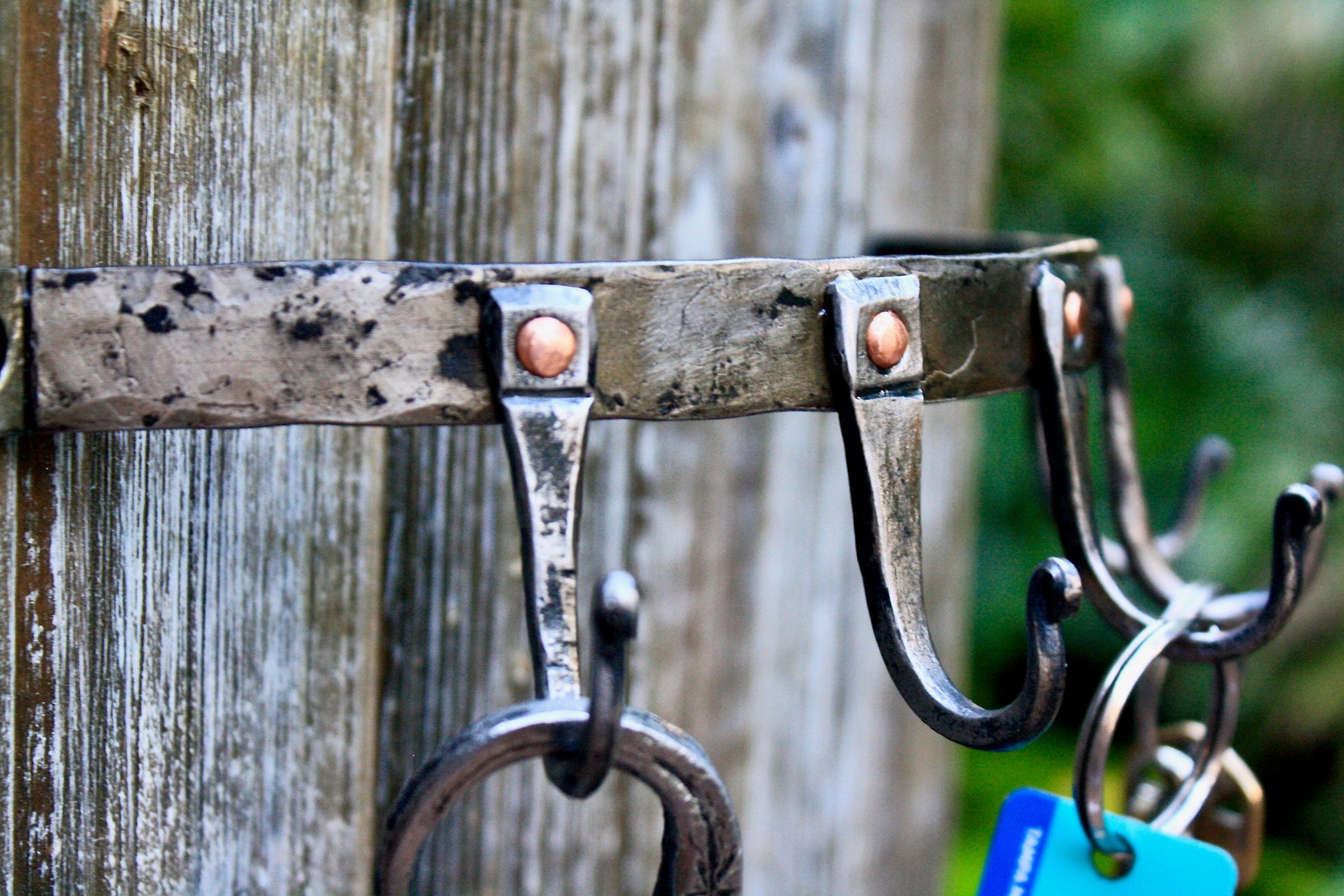 forged wall key holder Storage Hooks & Racks Hooks