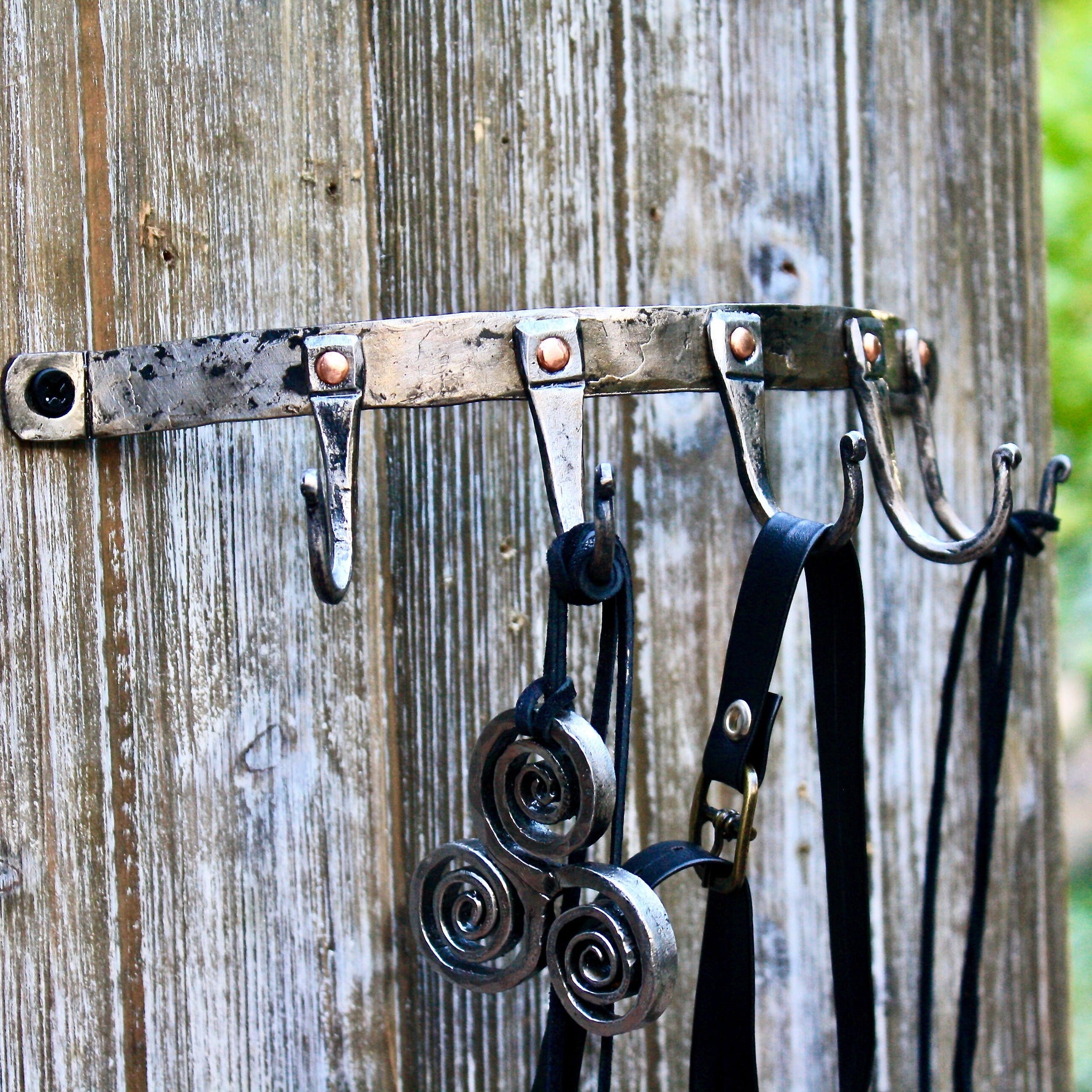 forged wall key holder Storage Hooks & Racks Hooks