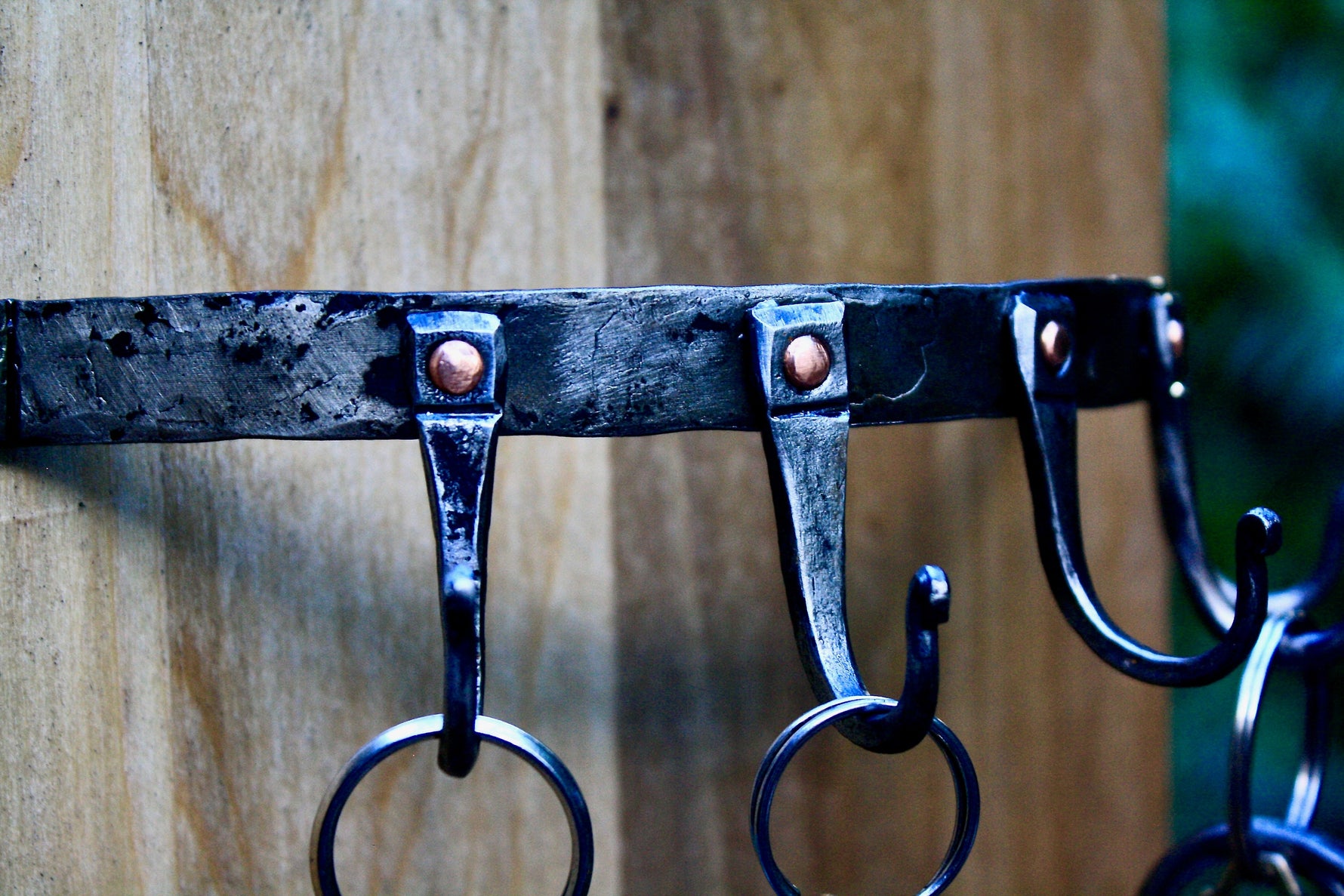 forged wall key holder Storage Hooks & Racks Hooks