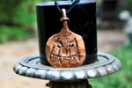 Jack-O-Lantern pendant in copper Charms & Pendants Gift
