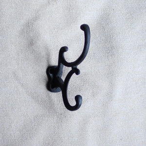 Cast Iron Scroll Hook - Old West Iron