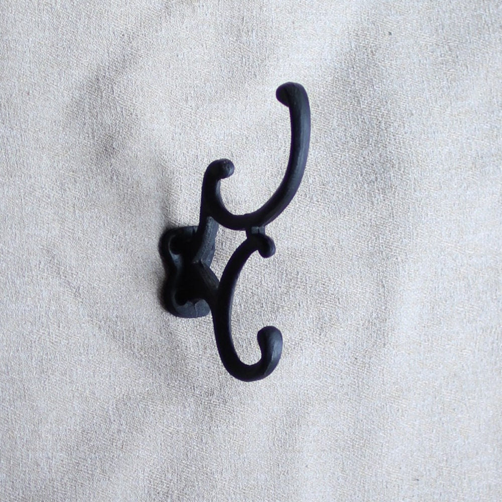 Cast Iron Scroll Hook