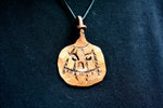 Jack-O-Lantern pendant in copper Charms & Pendants Gift