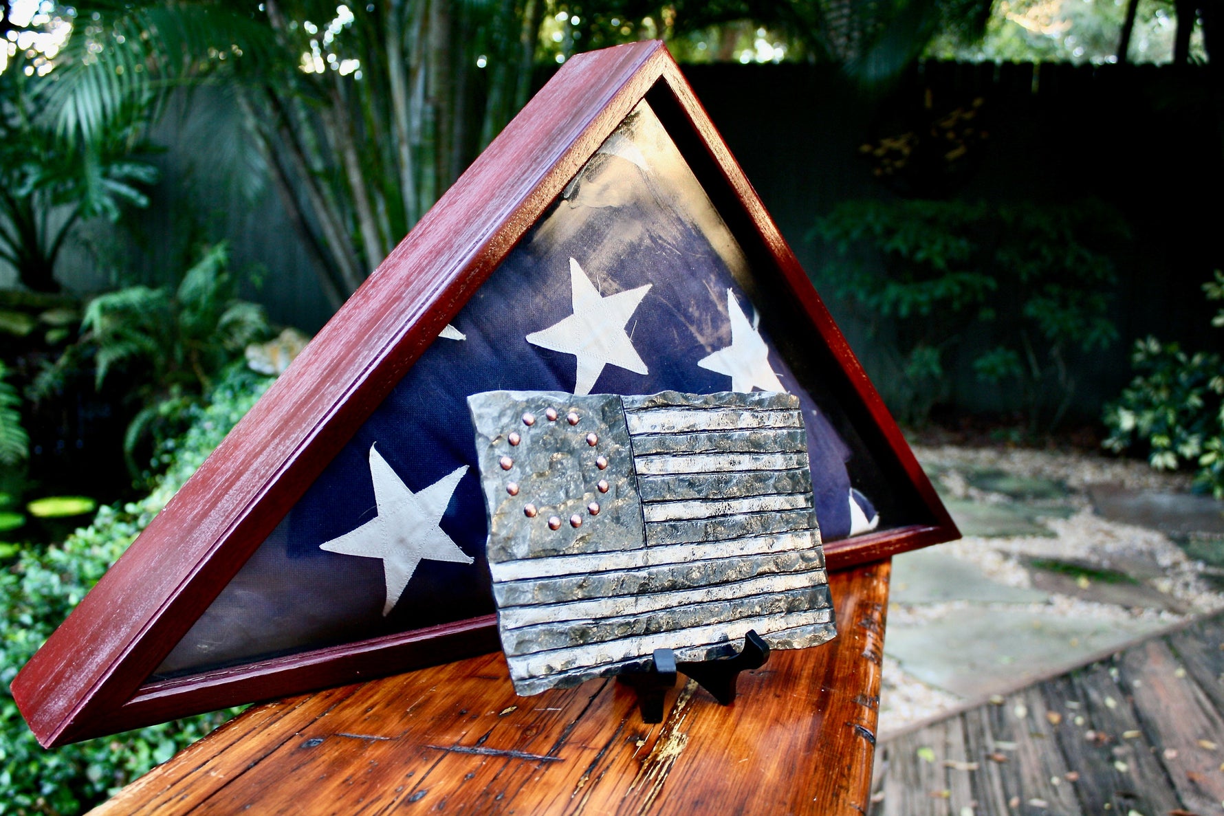 Betsy Ross Flag Signage