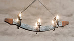 elegant Wrought iron and wood Chandelier Lighting Lighting
