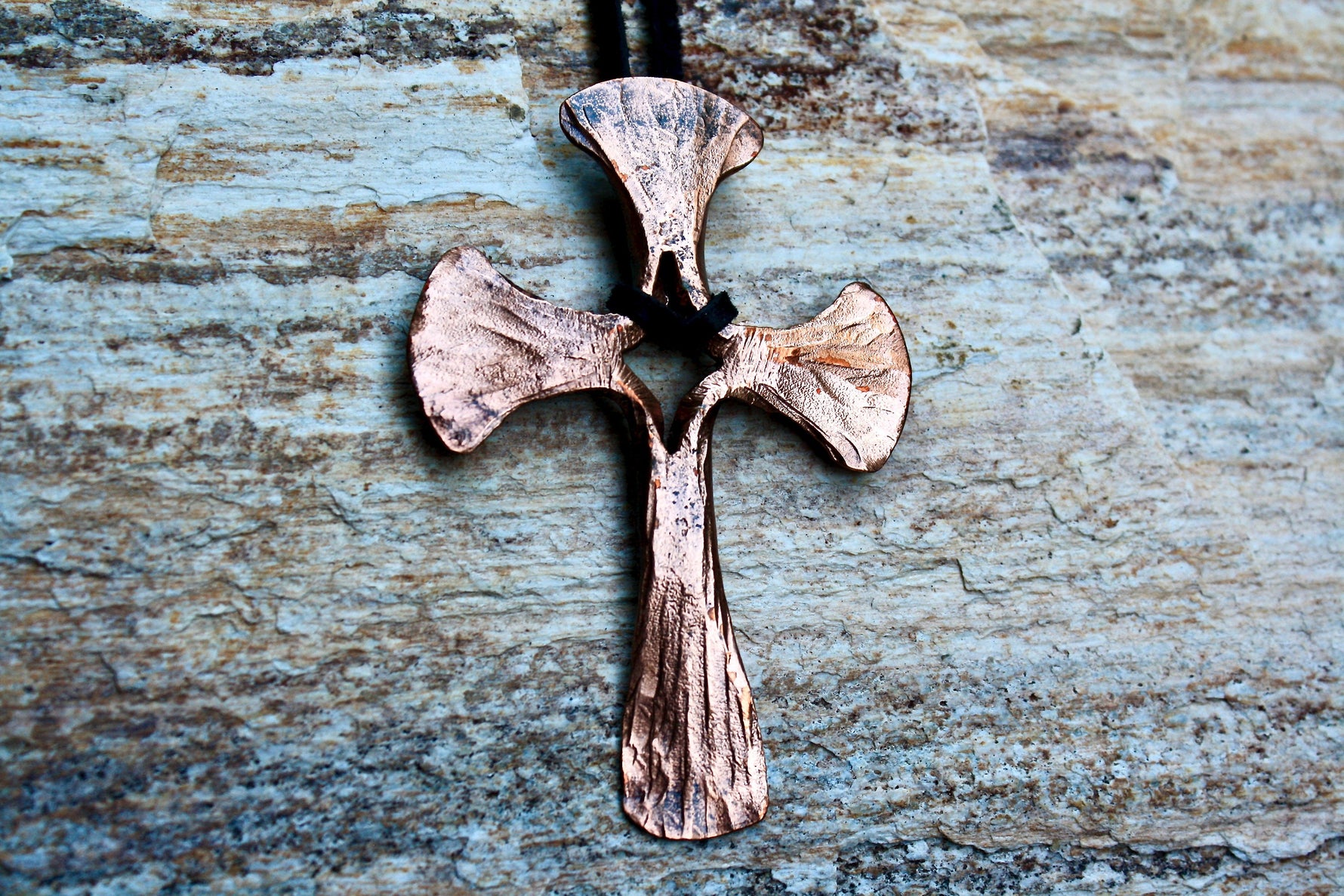 Copper Fredrick's Cross Pendant Charms & Pendants Gift