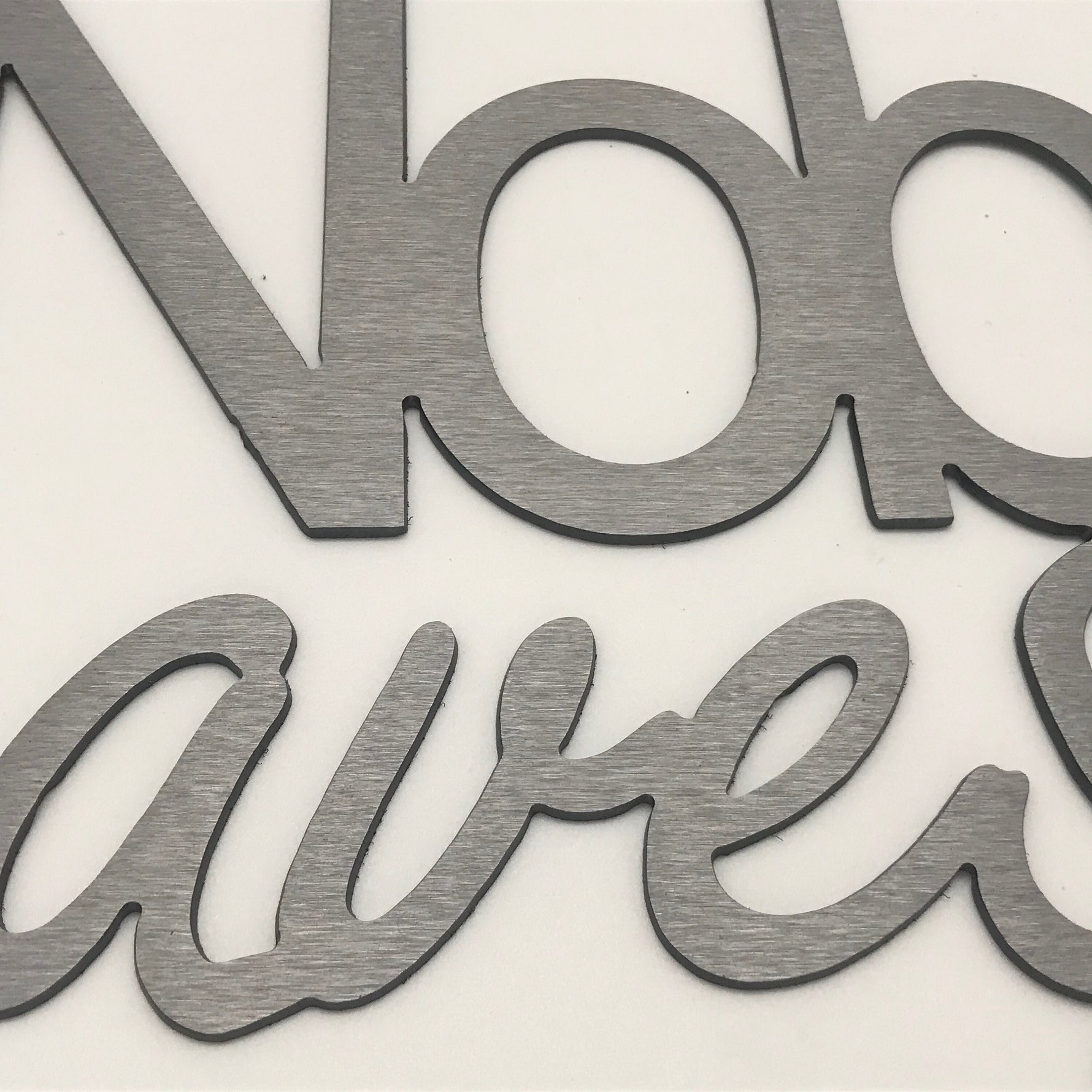 Nobody Leaves Sober Steel Wall Sign Signage Wall Sign