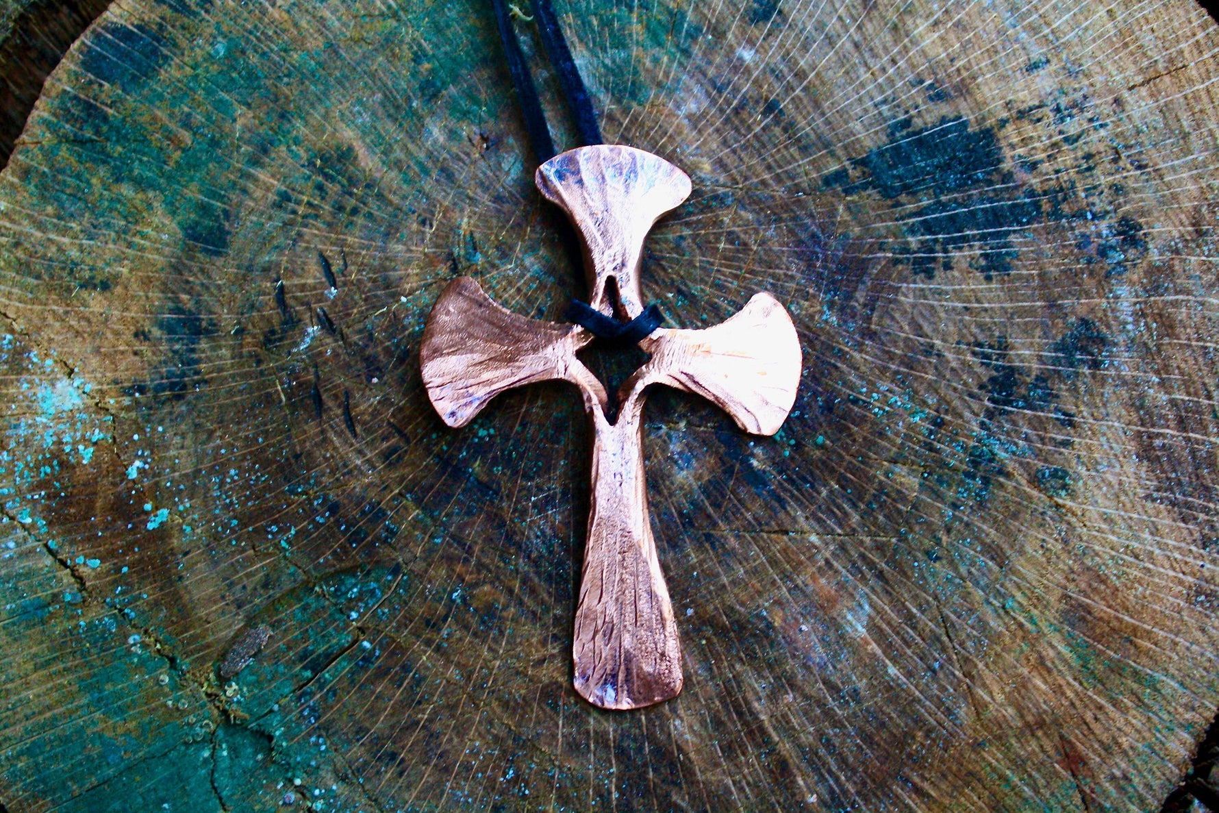 Copper Fredrick's Cross Pendant Charms & Pendants Gift