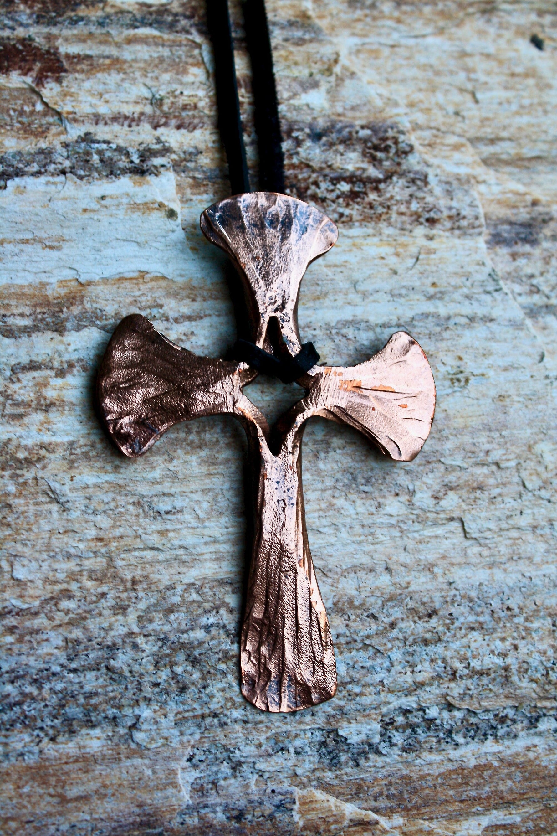 Copper Fredrick's Cross Pendant Charms & Pendants Gift