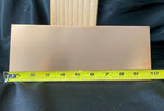 Raw Copper Metal Sheet 4"x10" 16 oz (aprox 24 gauge) Building Materials copper sheet
