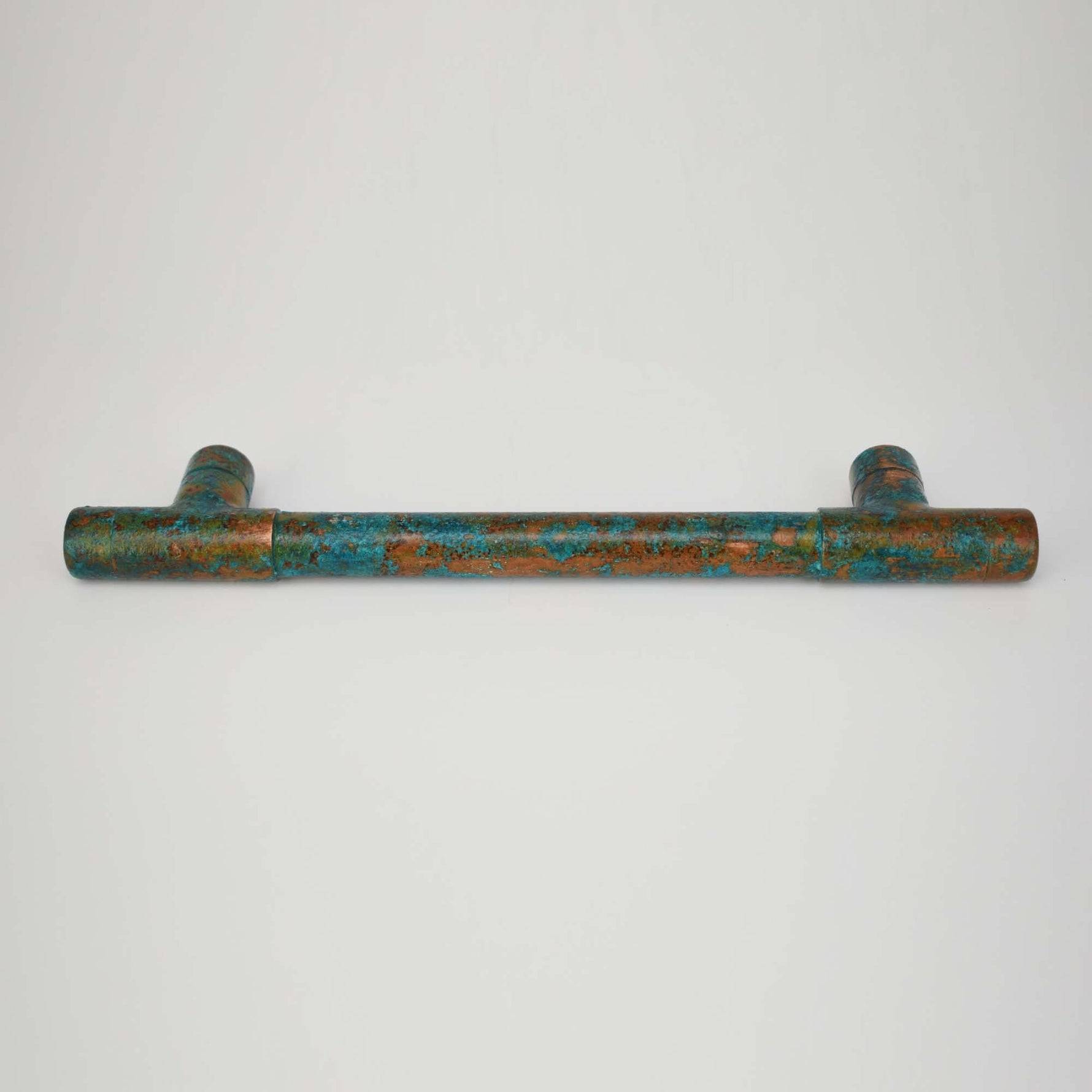 Dark Verdigris Copper Handle Cabinet Knobs & Handles Cabinet Handle