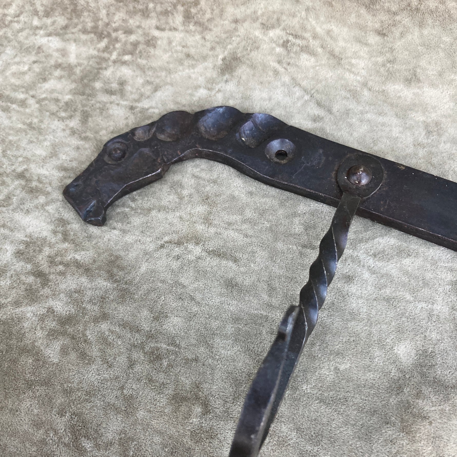 Handforged Iron Horse Hooks