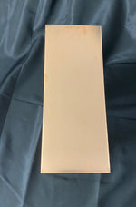 Raw Copper Metal Sheet 4"x10" 16 oz (aprox 24 gauge) Building Materials copper sheet