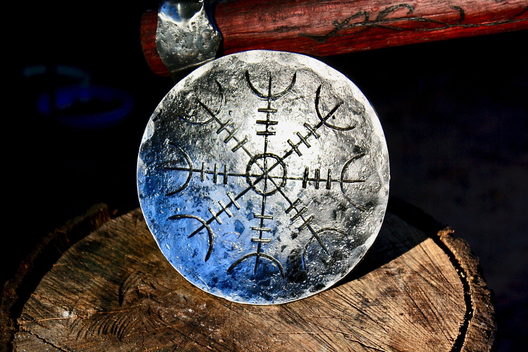 Forged Viking Dish, 