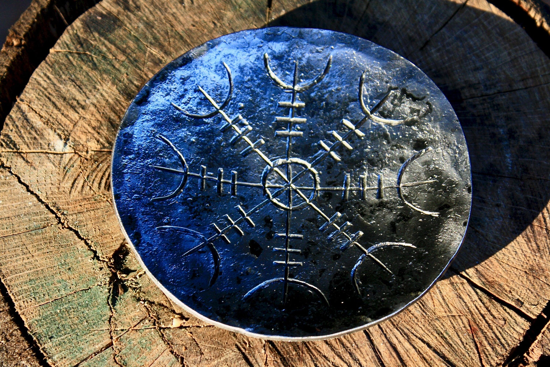 Forged Viking Dish, 