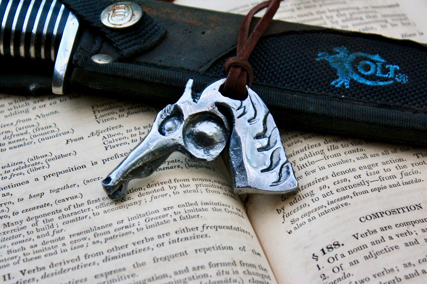 Handmade Iron Stallion Pendant Charms & Pendants Gift