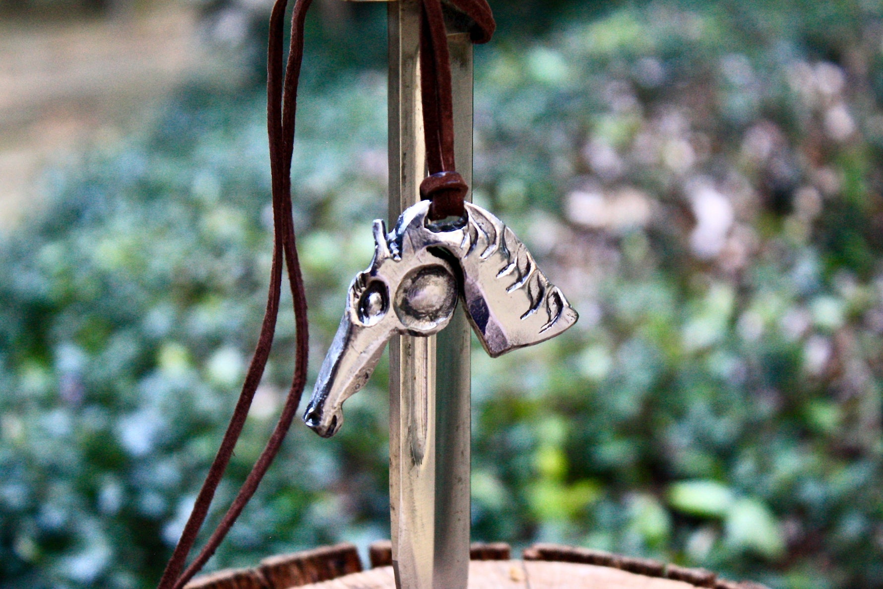 Handmade Iron Stallion Pendant Charms & Pendants Gift