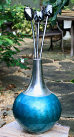 Set of Three Hand Made Eternal Tulips Artificial Flora flower