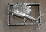 Iron Marlin in a Frame Sculptures & Statues Gift