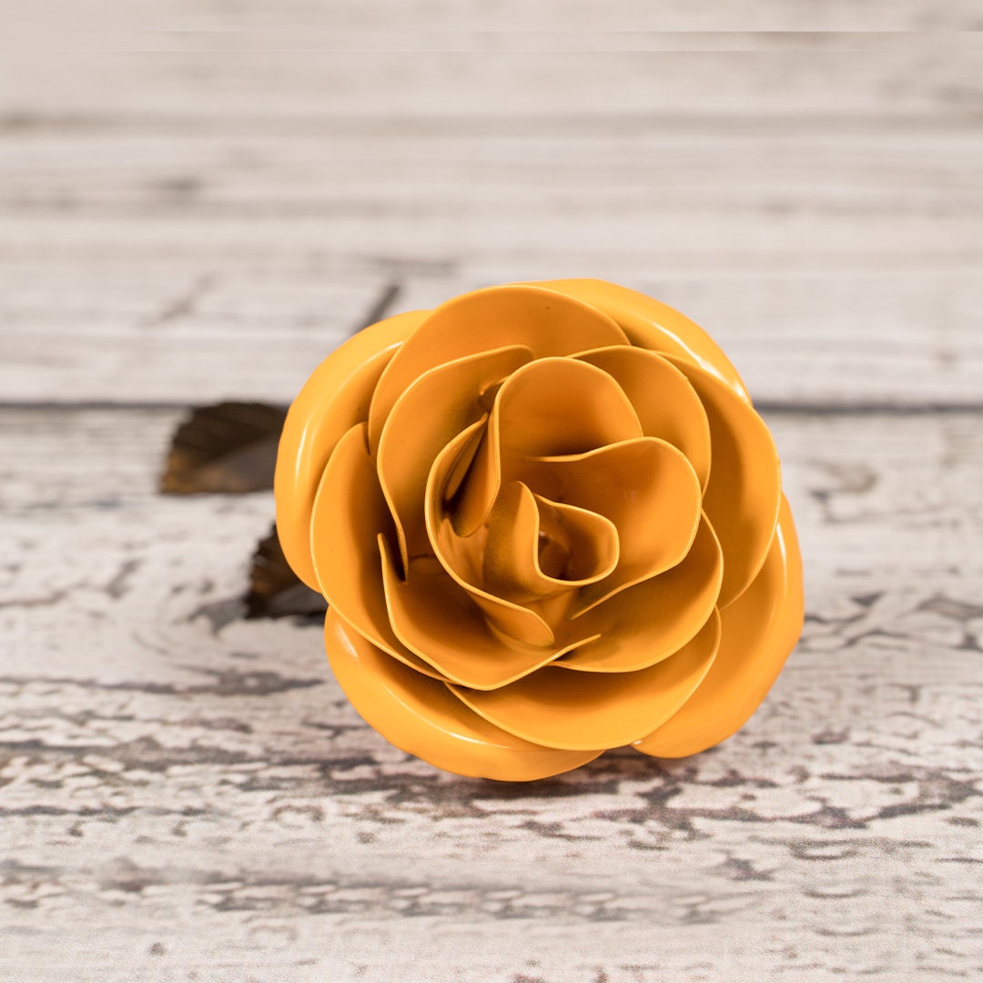 Iron Yellow Metal Rose Uncategorized Gift