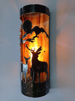 Buck and Doe Cabin sconce Lighting Lighting