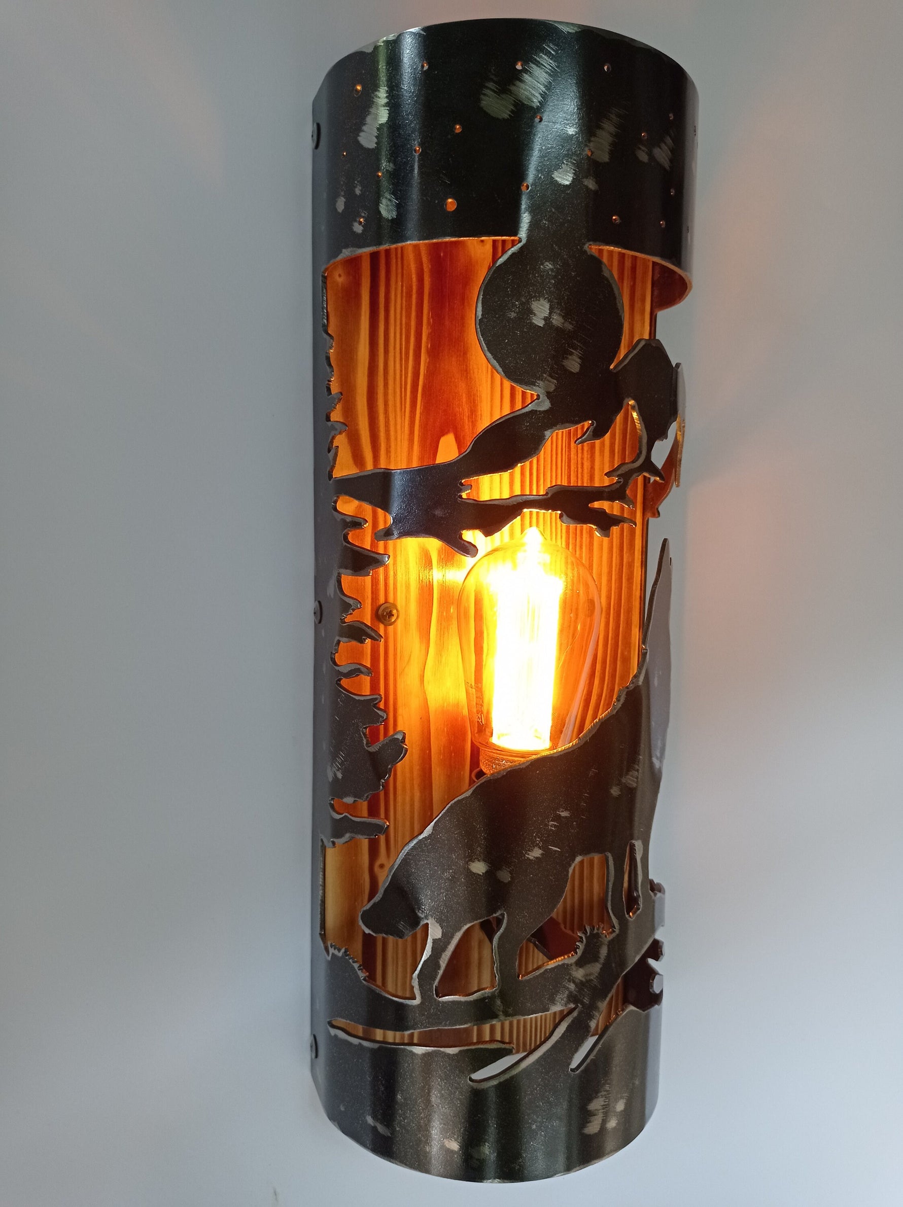 Wolf Cabin sconce Wall Light Fixtures Lighting