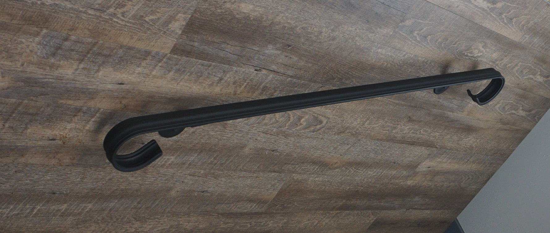 Hand Forged Modern Wrought Iron handrail Handrails & Railing Systems Handrail