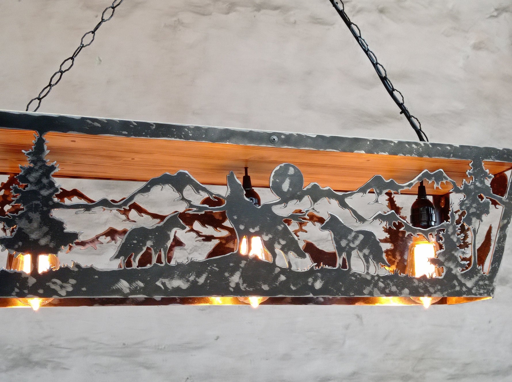 Wolves Cabin light Lighting Lighting