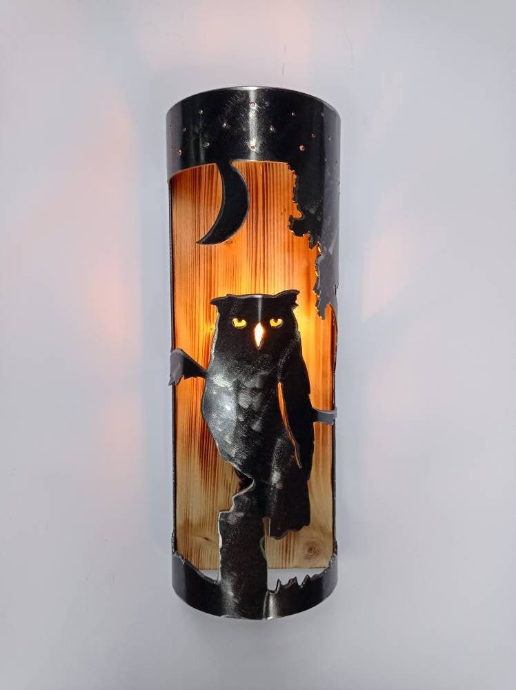 Owl Cabin sconce Lighting Lighting