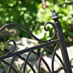 Iron Garden Rocking Bench Benches Furniture