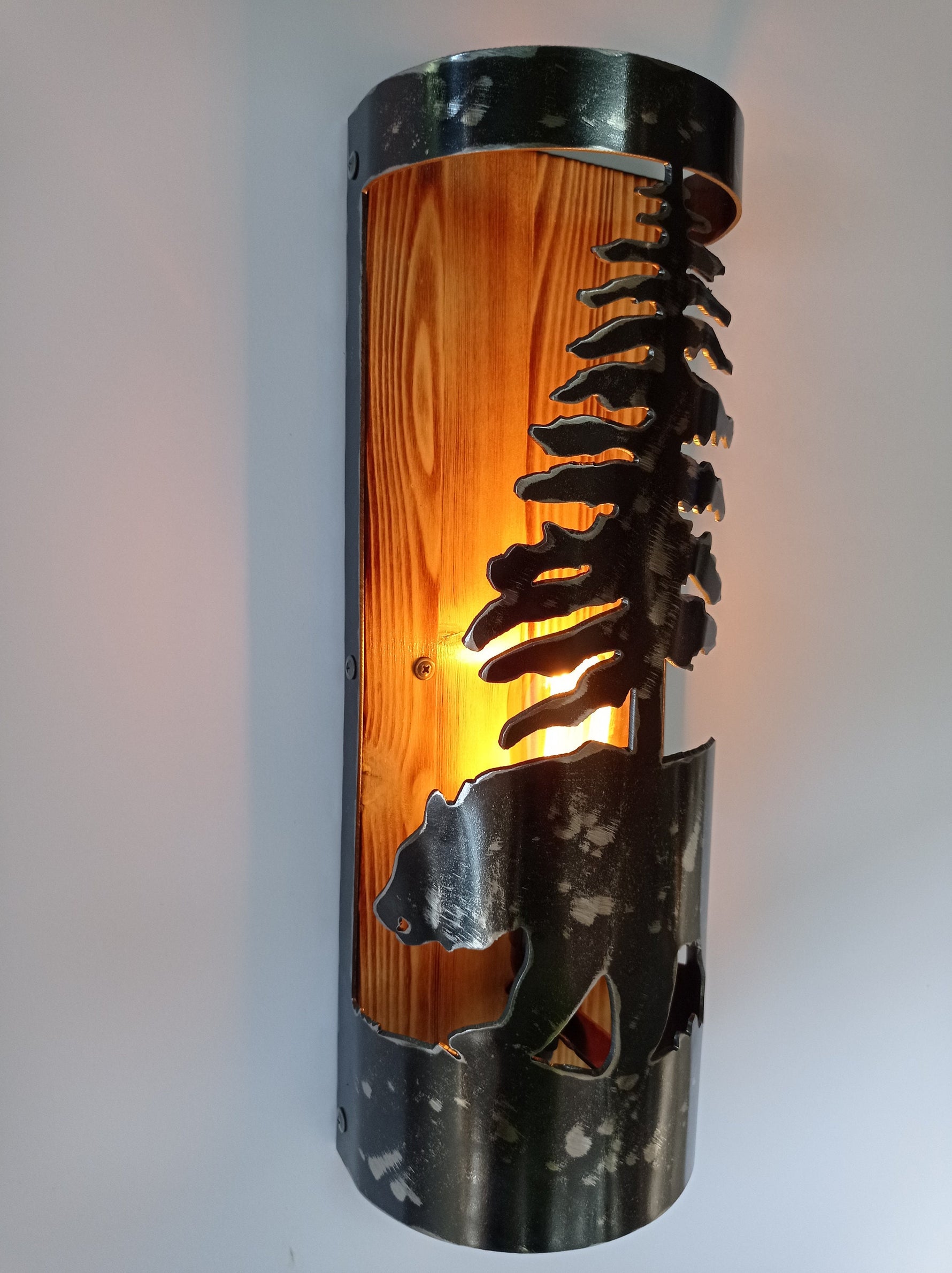 Bear Cabin sconce Lighting Lighting