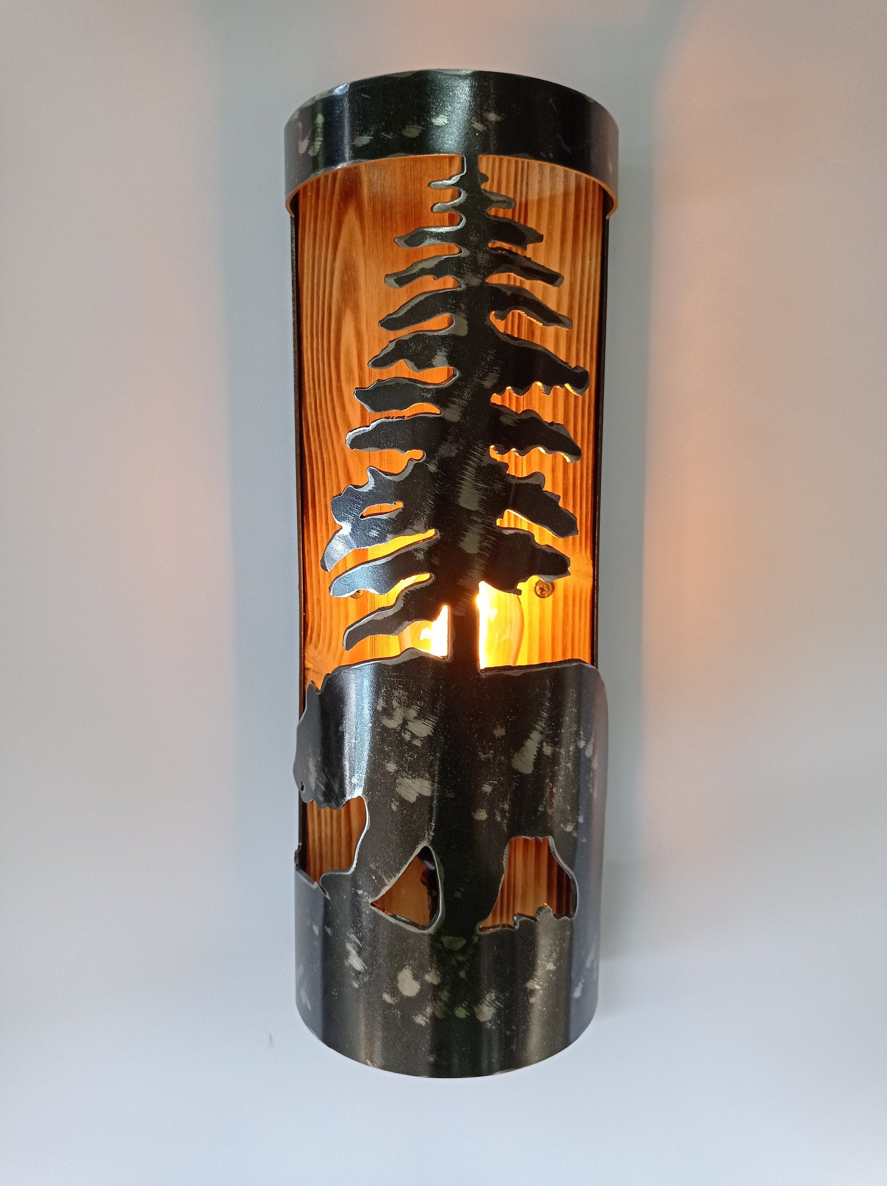 Bear Cabin sconce Lighting Lighting