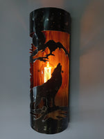 Wolf Cabin sconce Wall Light Fixtures Lighting