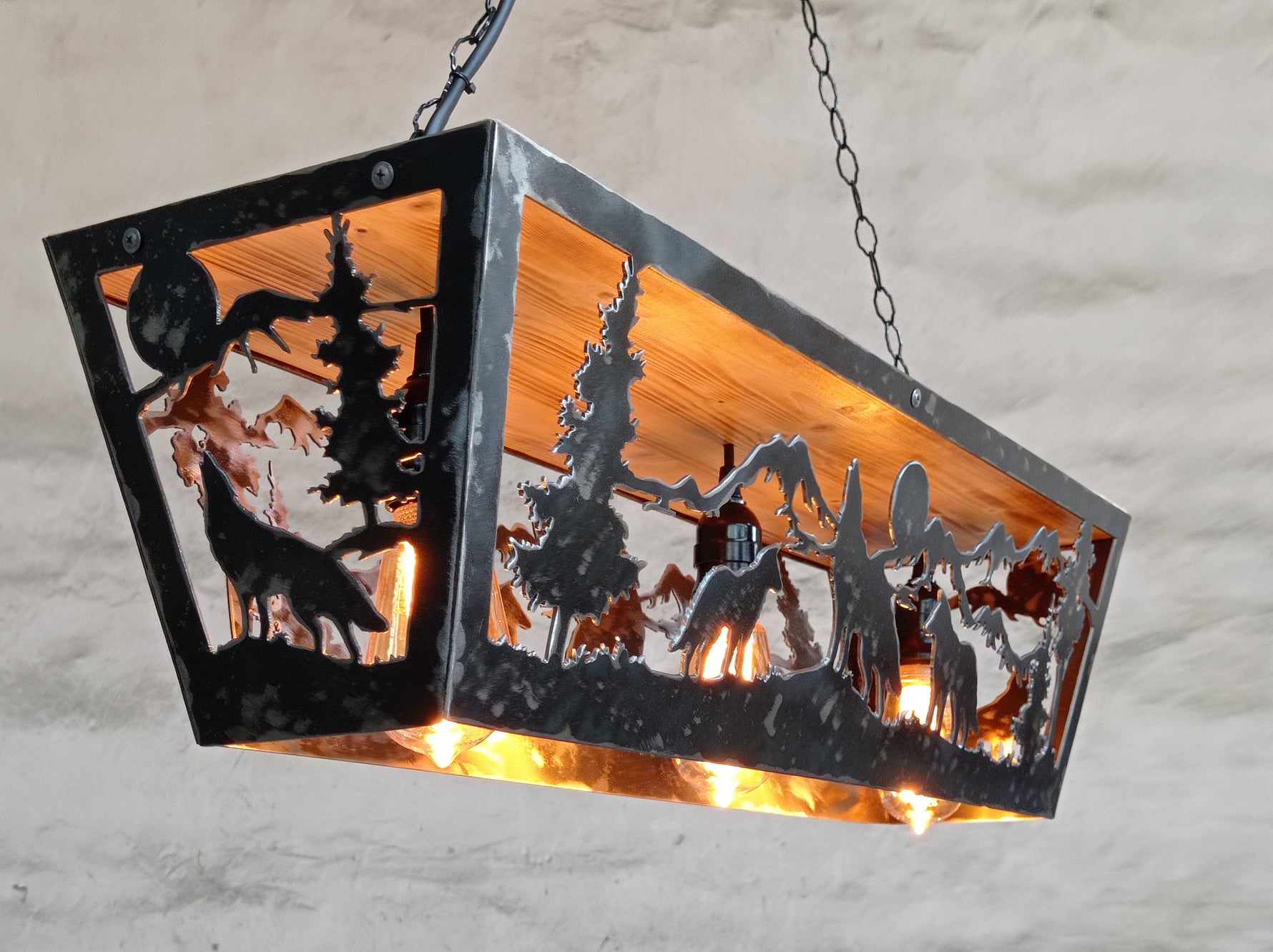 Wolves Cabin light Lighting Lighting