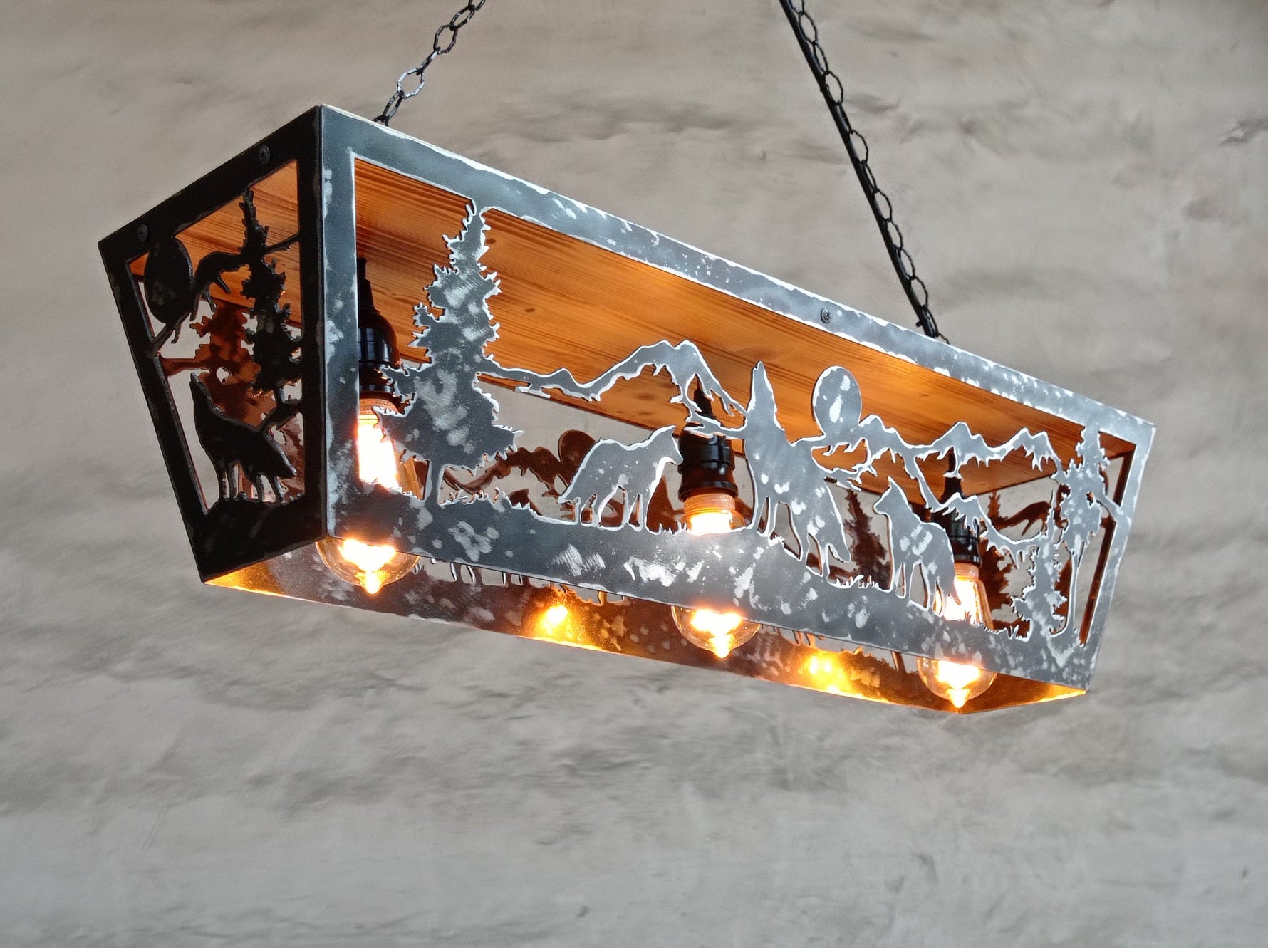 Wolves Cabin light Lighting Lighting