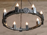 Gothic medieval style chandelier lights Lighting Lighting