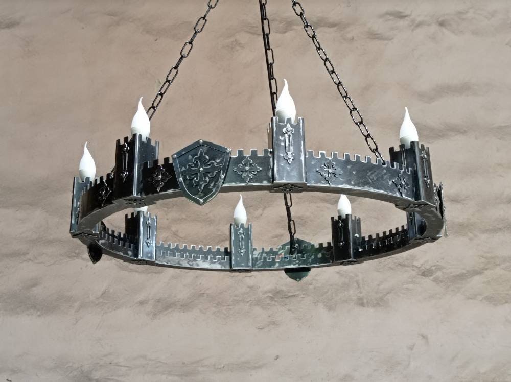 Gothic medieval style chandelier lights Lighting Lighting