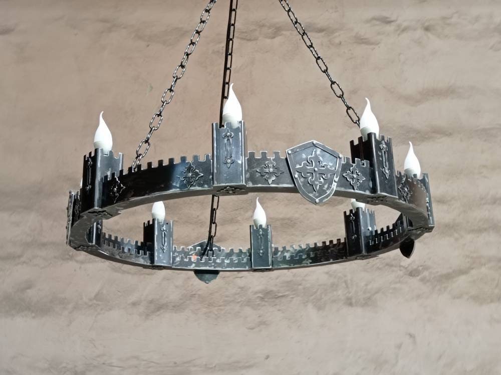 Gothic medieval style chandelier lights Lighting Lighting