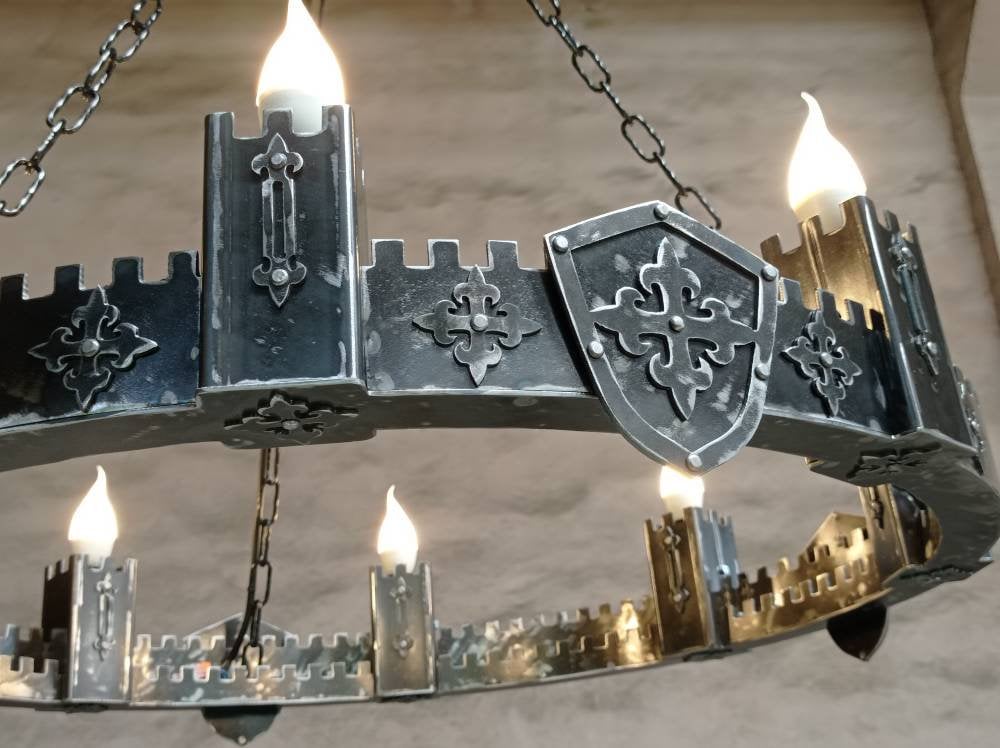 Gothic medieval style chandelier lights Lighting Lighting
