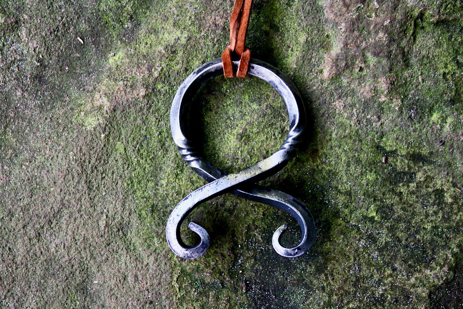 Large Iron Troll cross pendant Charms & Pendants Gift