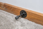 Industrial Iron Door Stop - Matte Black Door Stops Door Stop