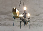 Rustic castle style Wrought iron lighting fixture Lighting Lighting