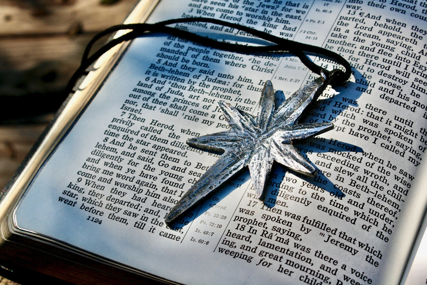 Star of Bethlehem Christmas Pendant Charms & Pendants Christmas