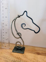 Horse Head Metal Sculpture Sculptures & Statues