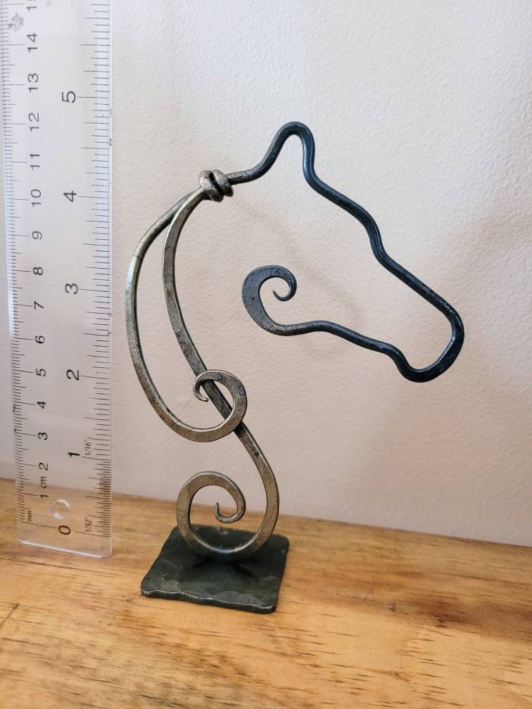 Horse Head Metal Sculpture Sculptures & Statues